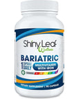 Shiny Leaf Daily Bariatric Multivitamin with 45 mg of Iron 90 Ct Capsule for Post Weight Loss Surgery (WLS), Sleeve, and Mini Gastric Bypass Patients (3 Months Supply)