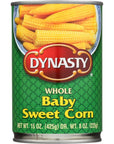 Dynasty Baby Sweet Corn Whole  15 oz  2 pc