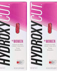 Hydroxycut + Women Pills with Biotin & Collagen | Hair Nails and Skin Vitamins | Iron Supplement | Energy Pills, 60 Count (2 Pack)