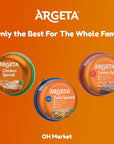 OHMARKET Argeta Pate Spread Special Package Chicken  Tuna  Salmon Pack of 3