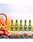 Val de France NonAlcoholic Reduced Calorie Organic and OU Kosher Sparkling Juice Peach 254 Fl Oz 1 bottle