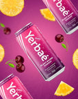 Yerbae Energy Beverage - Black Cherry Pineapple - 16oz cans (12 Pack)