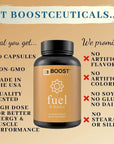 BoostCeuticals D Ribose Capsules Vegan Pure No Stearates No Additives -Non GMO Gluten Free 90 500 mg D-Ribose Capsules