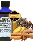 All The Bitter  Aromatic Bitters  4 oz Bottle of Non Alcoholic Bitters  Zero Proof Bitters for Cocktails  Perfect for Old Fashioned or Manhattan  Drink Mixer for Cocktail Kit  Cocktail Mixers