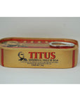 Titus Sardines in Vegetable Oil Pack Of 5 5 x 125g