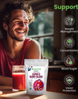 Z Natural Foods Super 8 Berry Blend Organic FreezeDried Delicious Fruit Powder for Overall Well Being Add to Your Smoothies Yogurt Cereal and Recipes NonGMO Vegan GlutenFree 1 lb