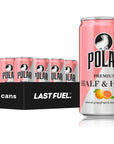 POLAR Half and Half Grapefruit  Lemon  24pk 75oz Cans  Perfect Blend of Refreshing Citrus  Versatile Mixer for Cocktails and Mocktails