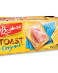 Bauducco Original Toast  Delicious Light  Crispy Toasted Bread  ReadytoEat Breakfast Toast  Sandwich Bread  No Artificial Flavors  501 oz Pack of 1