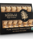 Mount Mansfield Maple Certified Organic Pure Vermont Maple Candy Half Pound