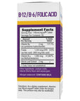 Superior Source No Shot Vitamin B12 Methylcobalamin (1000 mcg), B6, Folic Acid, Quick Dissolve MicroLingual Tablets, 60 Ct, Increase Energy, Healthy Heart, Boost Metabolism, Stress Support, Non-GMO