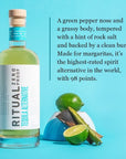 RITUAL ZERO PROOF Tequila Alternative  AwardWinning NonAlcoholic Spirit  254 Fl Oz 750ml  Zero Calories  Sustainably Made in USA  Make Delicious Alcohol Free Cocktails