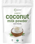 Micro Ingredients Organic Coconut Milk Powder 2 Pound 32 Ounce PlantBased Creamer Perfect for Coffee Tea and Smoothie NonGMO and Keto Friendly