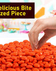 ReesesPieces Peanut Butter Encased in Crunchy Candy Shell Indulging Sweet Peanut Butter Bite for a Melt in Your Mouth Snacking Perfect Sweet Snacks for Kids and Adults Bulk 5lb Bag