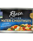 Reese Water Chestnuts Sliced  8 oz  2 pc