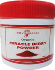 Miracle Berry Powder 5 oz Organic Miracle Berry Supplement Powder for Sweetener Smoothies Drink Juice and others