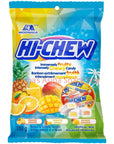 Hi Chew Candy 2 Different Flavors Fantasy Mix and Berry Mix Fruity Chewy Japanese Candy Variety Pack of 2 Tropical  Sour Mix