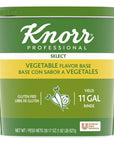 Knorr Professional Select Vegetable Base Bouillon, Vegetarian, Gluten Free, No added MSG, 1.82 Pound (Pack of 6)