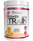 nPower Nutrition-Train Pre-Workout for Women, Orange Pineapple, 30 Servings