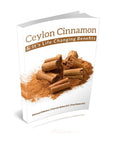 Coconut Country Living's organic Ground Ceylon Cinnamon 8 oz - True Raw Powdered Cinnamon Bark from Sri Lanka - Premium Grade Mild, Naturally Sweet Spice for Health & Food - Complimentary eBook