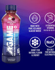 AGAME Sports Drink Dragon Fruit Plum The Ultimate Hydration Sports Beverage for Athletes 8 Essential Vitamins including B C  E plus Natural Sea Salt Electrolytes All Natural Flavors  Sweeteners Gluten Free 169 Fl Oz Pack of 12