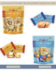 Gin Gins Ginger Candy Variety Pack of 2 Bundle  1 of each flavor Gin Gins Super Strength Ginger Candy Gin Gins Double Strength Hard Ginger Candy Organic Vegan Gluten Free Ginger Chews Candy