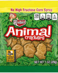 Animal Crackers Crackers individual bags Variety Crackers Snack Bulk Packs  Graham Cracker Keebler Whole Grain No High Fructose Corn Syrup 1 oz Packets Pack of 25