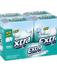 Extra Refreshers, Polar Ice Chewing Gum, 40 Count,Pack of 4