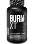 Burn XT Black Thermogenic Fat Burner - Weight Loss Supplement, Appetite Suppressant, Nootropic Energy Booster W/TeaCrine - Premium Acetyl L-Carnitine, Green Tea Extract, Capsimax - 90 Veg Diet Pills