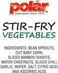 MW Polar Canned Vegetables Stir Fry Vegetables 15 Ounce Pack of 12