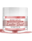 BAKELL Edible Luster Dust & Paint | Rose Gold LUSTER DUST Edible Powder | KOSHER Certified | Halal Certified Paint, Powder & Dust | 100% Edible & Food Grade| Cakes, Vegan Paint & Dust (Rose Gold)