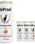 NoProof Energy Seltzer Water  Orange 50mg Caffeine Zero Calories NonAlcoholic Energy Drinks Sugar Free BVitamins Electrolytes 12 fl oz 6Pack