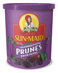 SunMaid Pitted Dried Prunes All Natural Dried Plums No Added Sugars 16 oz Pack of 2