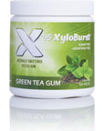 XyloBurst Gum  Xylitol Chewing Gum  Sugar Free Gluten Free Keto Friendly  Aspartame Free Gum For Oral Health  Green Tea  100Count Jar