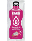 BOLERO  Dragon Fruit Flavored Sugar Free and Low Calorie Powdered Drink Mix Makes 12 Gallon for Strong Flavor or 1 Gallon for Mild Flavor 12 Large Sachets  Europes Favorite Drink Mix