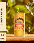 Bundaberg Ginger Beer 68 fl oz Cans 24 Pack