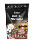 Inrive GrainFree Granola Variety Pack Paleo Vanilla and Keto Chocolate GlutenFree SoyFree Kosher No Refined Sugar 4Pack 8 oz