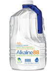 Alkaline88 Purified Ionized Water with Himalayan Minerals  Electrolytes Perfectly balanced for your body with 88pH 1Gallon Case  4 1 Gallon bottles per case