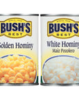 Bushs Best Baked Beans Variety Pack 3 Golden Hominy Beans 3 White Hominy Beans 1 CT