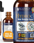 Hydrocin - Advanced Diuretic Water Retention Support Supplement - Liquid Delivery for Better Absorption - Dandelion, Uva Ursi, Juniper Berry, Celery Seed, Green Tea & More!