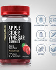 Apple Cider Vinegar Gummies  - 70 Count  Apple Flavor