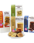 Too Good Gourmet Sampler Set of Keto-Friendly Chocolate Chip Cookie (Assorted, 4 Pack)