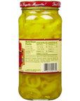 Mezzetta DeliSliced Hot Pepper Rings 16 Oz Pack of 2