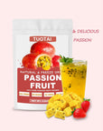 Freeze Dried Passion Fruit 2 Ounces Passion Fruit Chunks for Cake Drinks and Baking Food