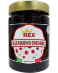 REX Gourmet Cocktail Italian Maraschino Cherries, 14.1 Ounce