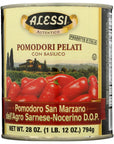 Alessi Tomato Peeled San Marzano