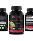 Organic Beet Root Powder 1350mg with Black Pepper