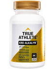 True Athlete Kre Alkalyn 1,500mg - Helps Build Muscle, Gain Strength & Increase Performance, Buffered Creatine - NSF Certified for Sport (120 Capsules)