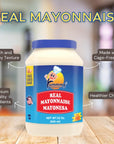 Yummmy Real Mayonnaise 32oz  Mayonesa 32oz Made with Cage Free Eggs