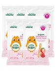 Little Bellies Organic Strawberry Pick-Me Sticks, Baby Snack, (Pack of 5)