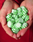 Starlight Spearmint Individually Wrapped Candy  Sweets for On the Go Refreshment Starlight Mints Bulk Individually Wrapped Spearmint Candy for Office Hard Candy Starlight Mints for Cool Breath 1lb